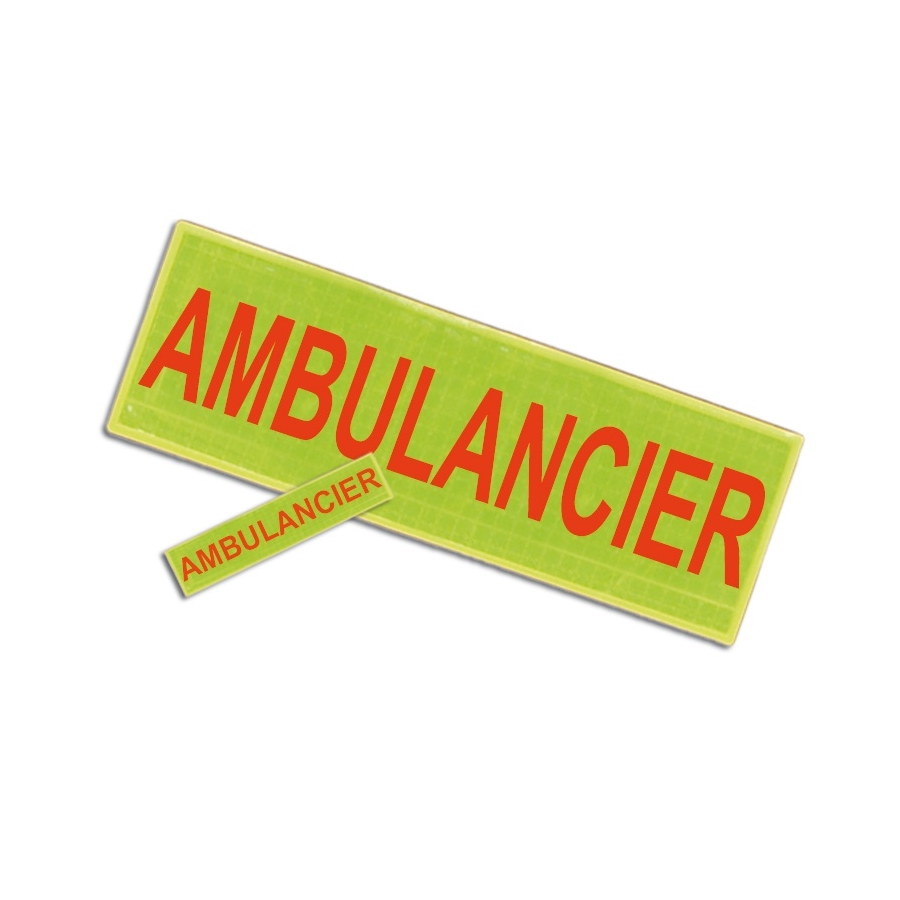 Badge et barrette AMBULANCIER Badge et barrette AMBULANCIER